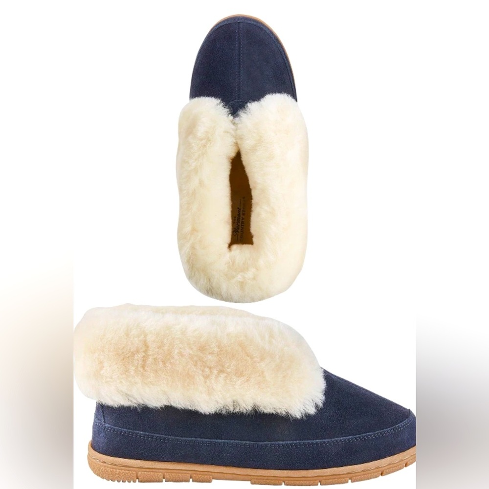 Sheepskin Cuffed Booties 11M Women’s